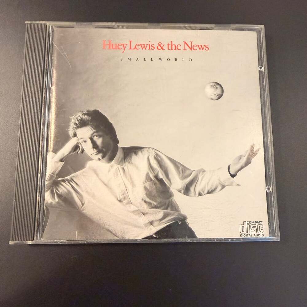 Huey Lewis And The News Small World CD Album 1988 Chrysalis Records